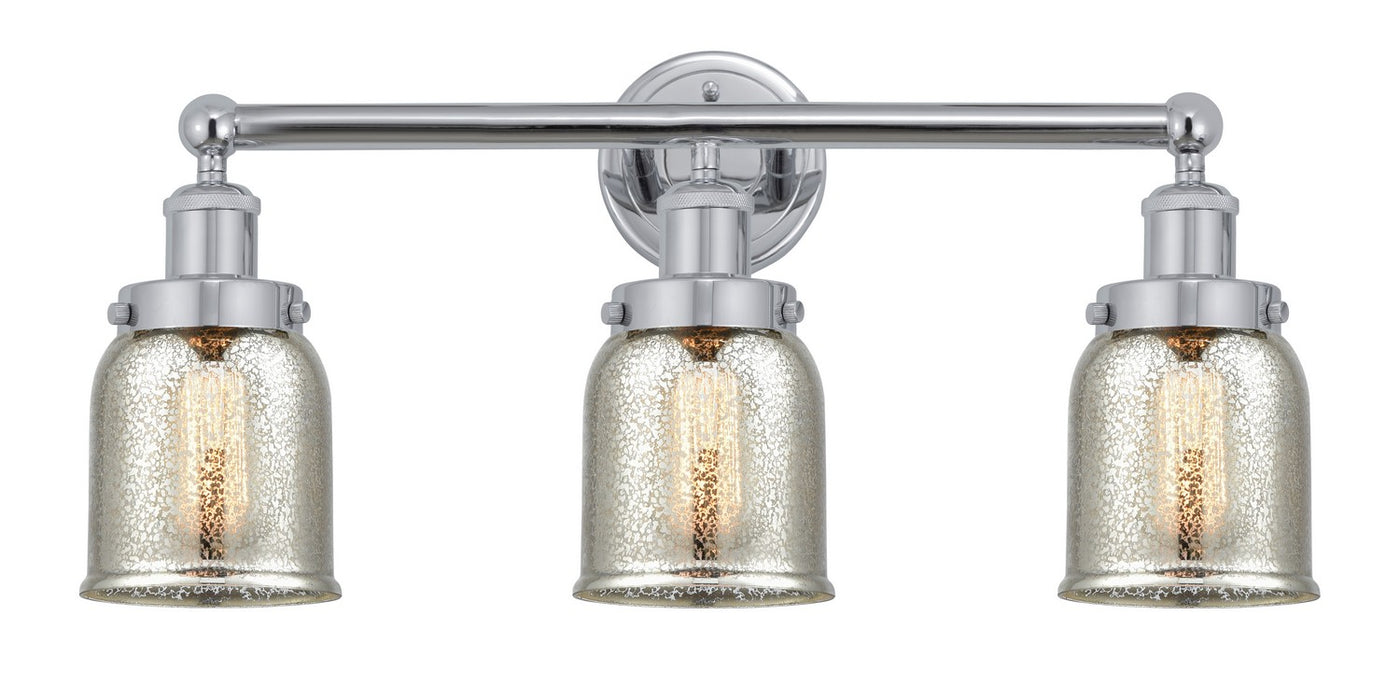 Innovations 616-3W-PC-G58 Three Light Bath Vanity, Polished Chrome