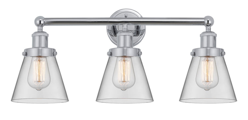 Innovations 616-3W-PC-G62 Three Light Bath Vanity, Polished Chrome