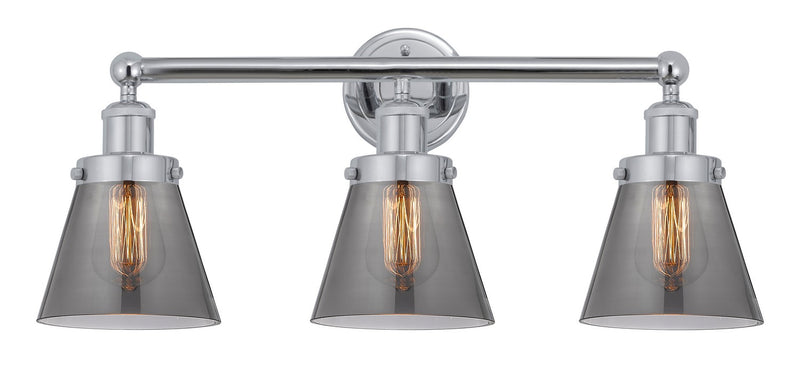 Innovations 616-3W-PC-G63 Three Light Bath Vanity, Polished Chrome