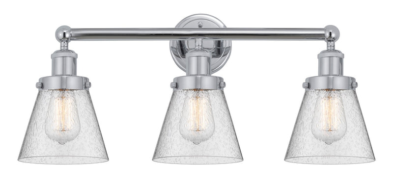 Innovations 616-3W-PC-G64 Three Light Bath Vanity, Polished Chrome