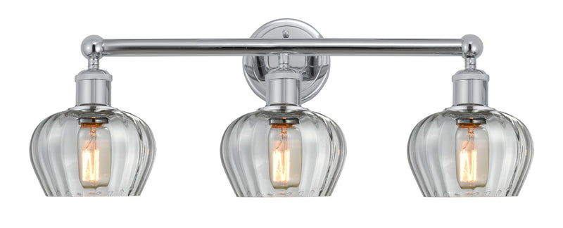 Innovations 616-3W-PC-G92 Three Light Bath Vanity, Polished Chrome
