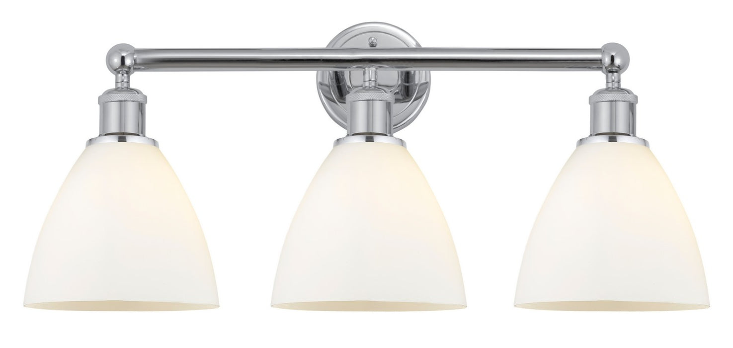 Innovations 616-3W-PC-GBD-751 Three Light Bath Vanity, Polished Chrome