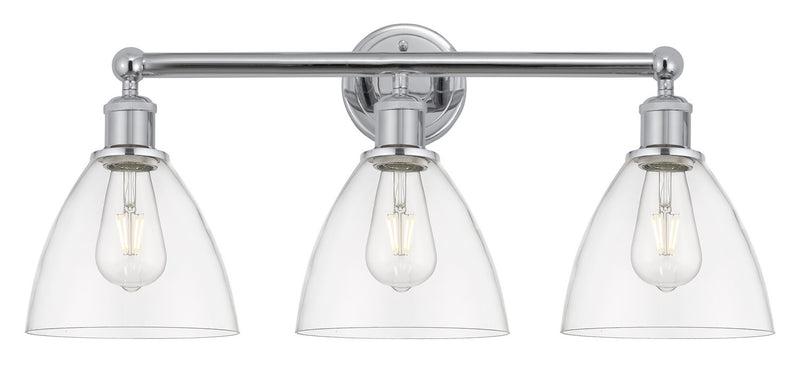 Innovations 616-3W-PC-GBD-752 Three Light Bath Vanity, Polished Chrome