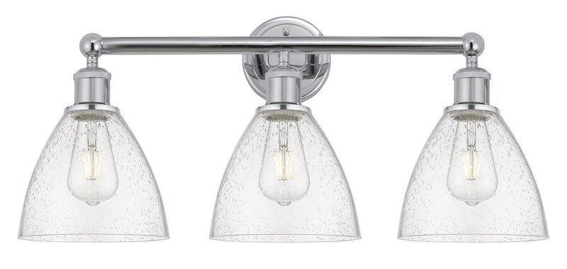 Innovations 616-3W-PC-GBD-754 Three Light Bath Vanity, Polished Chrome