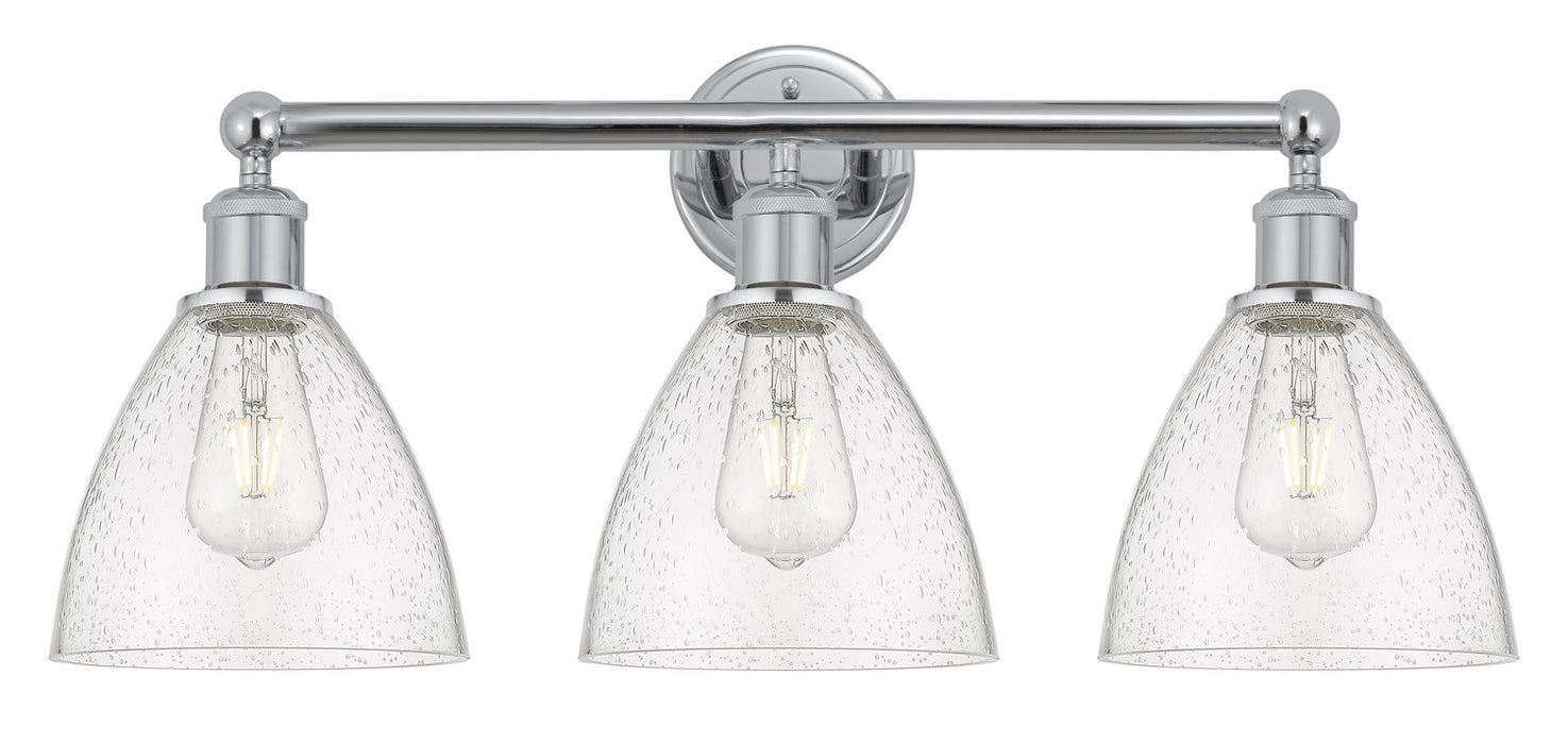 Innovations 616-3W-PC-GBD-754 Three Light Bath Vanity, Polished Chrome
