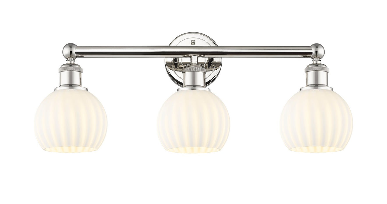 Innovations 616-3W-PN-G1217-6WV LED Bath Vanity, Polished Nickel