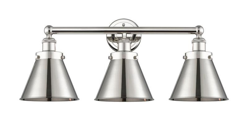 Innovations 616-3W-PN-M13-PN Three Light Bath Vanity, Polished Nickel