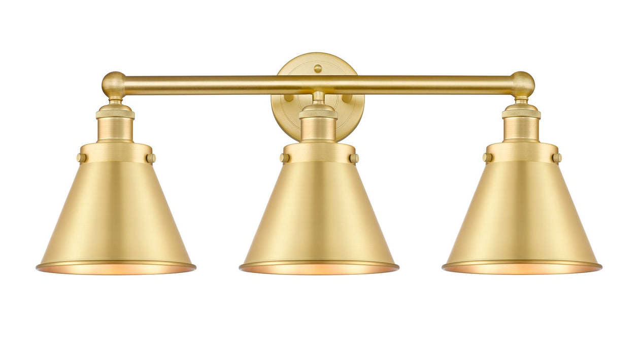 Innovations 616-3W-SG-M13-SG Three Light Bath Vanity, Satin Gold