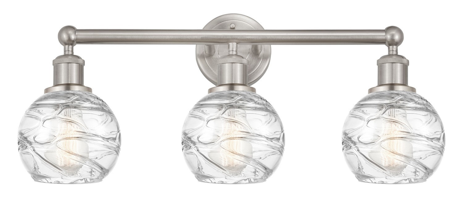 Innovations 616-3W-SN-G1213-6 Three Light Bath Vanity, Brushed Satin Nickel