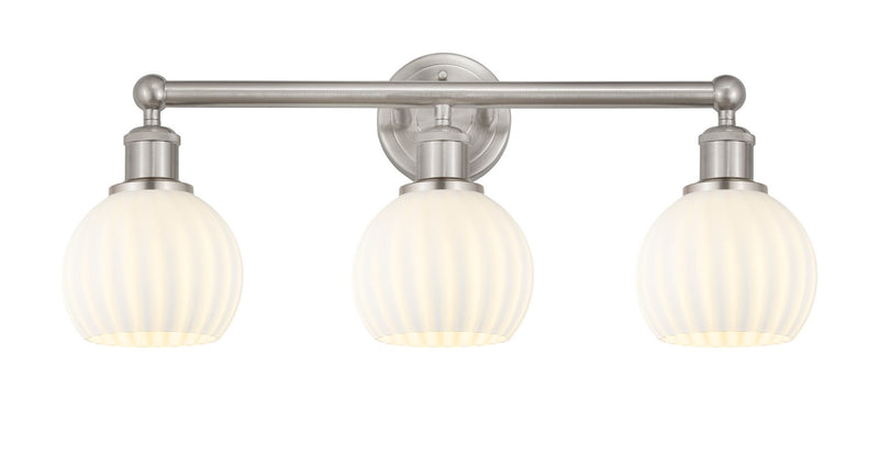 Innovations 616-3W-SN-G1217-6WV LED Bath Vanity, Brushed Satin Nickel
