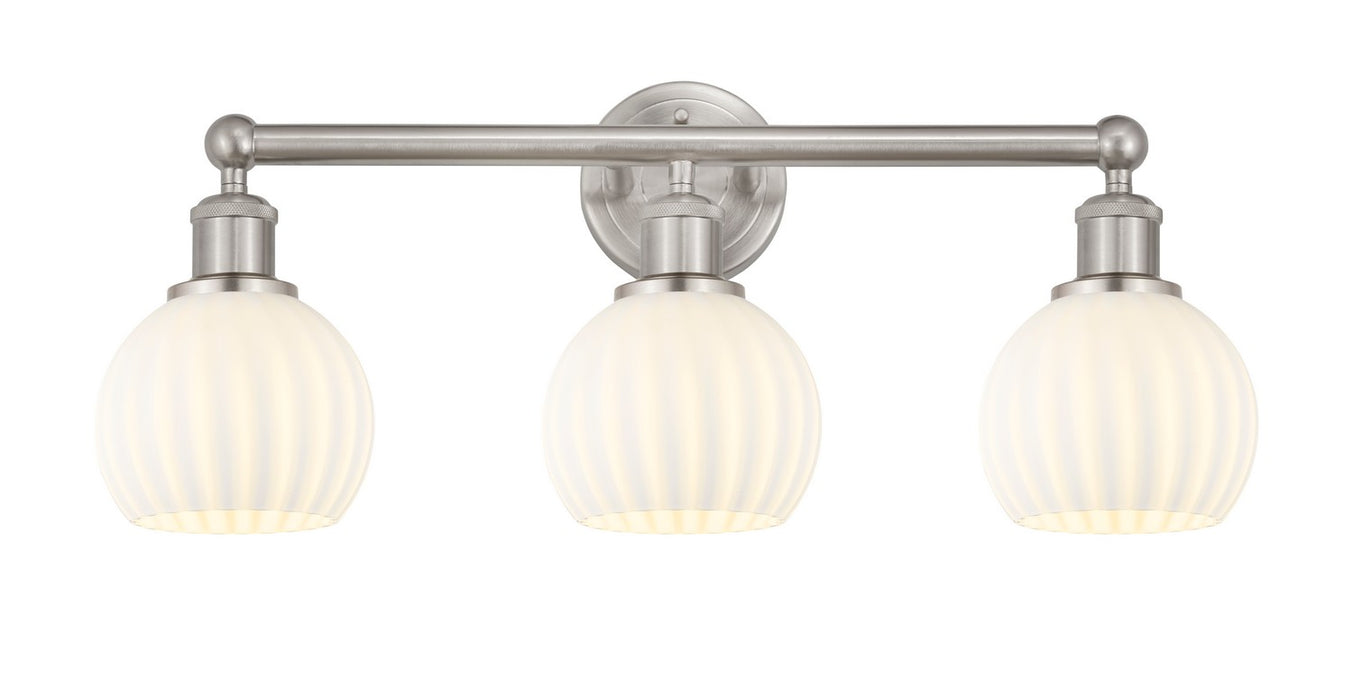Innovations 616-3W-SN-G1217-6WV LED Bath Vanity, Brushed Satin Nickel