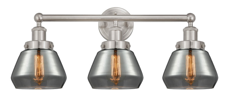 Innovations 616-3W-SN-G173 Three Light Bath Vanity, Brushed Satin Nickel