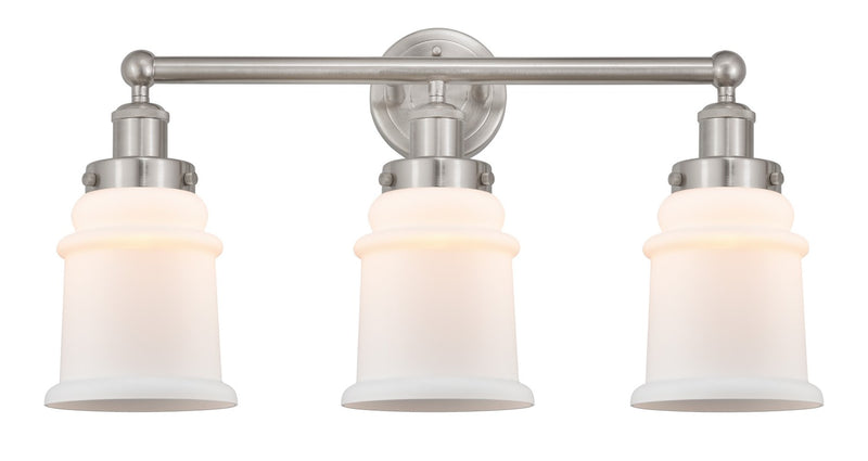 Innovations 616-3W-SN-G181 Three Light Bath Vanity, Brushed Satin Nickel