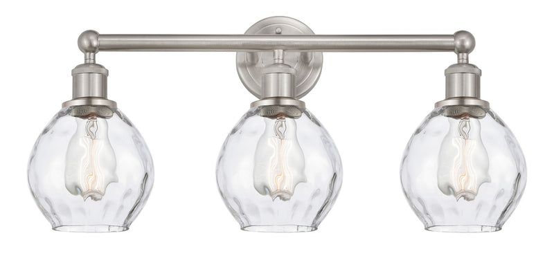 Innovations 616-3W-SN-G362 Three Light Bath Vanity, Brushed Satin Nickel