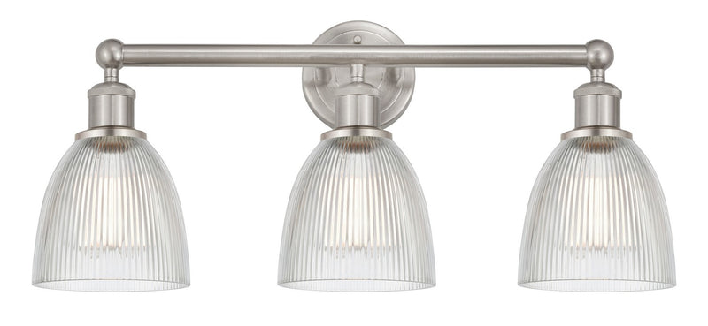 Innovations 616-3W-SN-G382 Three Light Bath Vanity, Brushed Satin Nickel