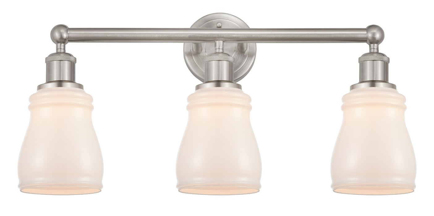 Innovations 616-3W-SN-G391 Three Light Bath Vanity, Brushed Satin Nickel