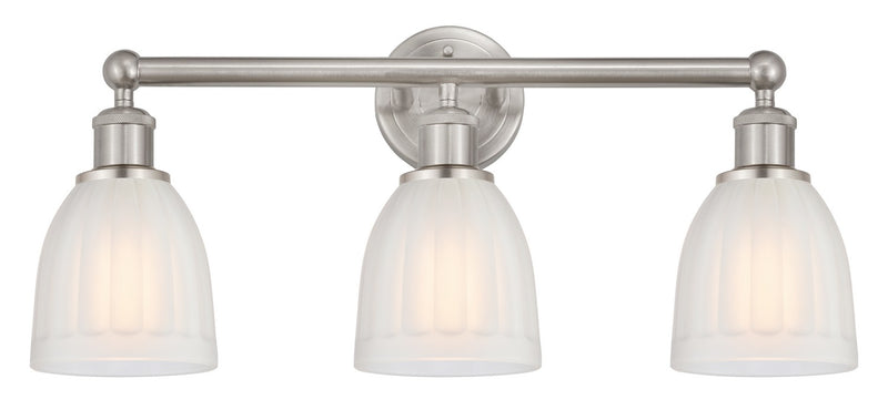 Innovations 616-3W-SN-G441 Three Light Bath Vanity, Brushed Satin Nickel