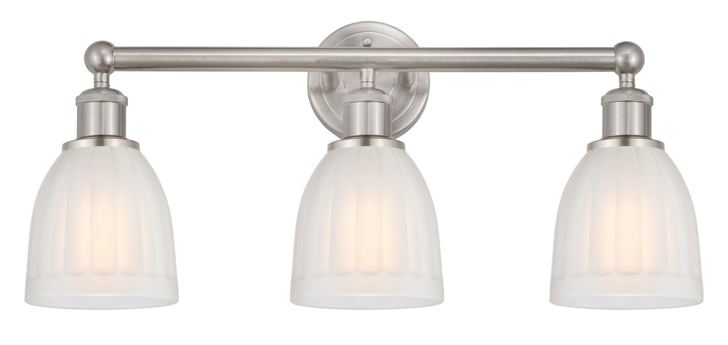 Innovations 616-3W-SN-G441 Three Light Bath Vanity, Brushed Satin Nickel