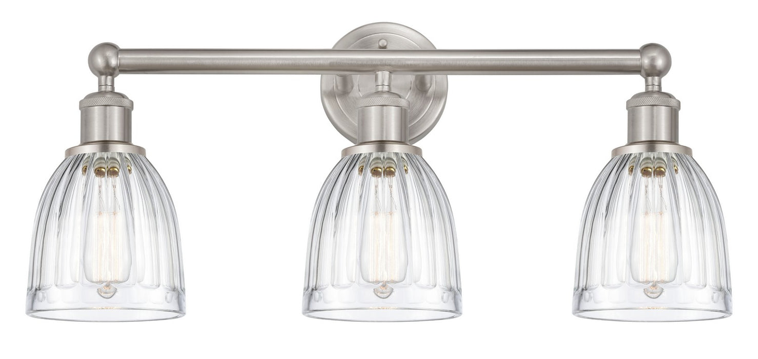 Innovations 616-3W-SN-G442 Three Light Bath Vanity, Brushed Satin Nickel