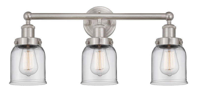 Innovations 616-3W-SN-G52 Three Light Bath Vanity, Brushed Satin Nickel