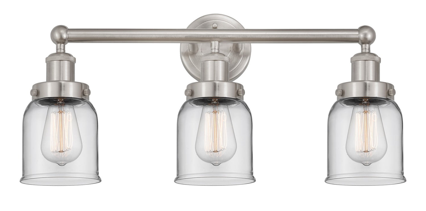 Innovations 616-3W-SN-G52 Three Light Bath Vanity, Brushed Satin Nickel