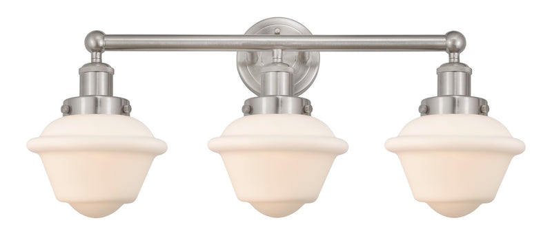 Innovations 616-3W-SN-G531 Three Light Bath Vanity, Brushed Satin Nickel
