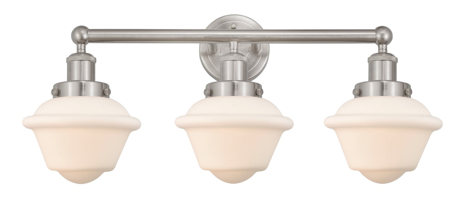 Innovations 616-3W-SN-G531 Three Light Bath Vanity, Brushed Satin Nickel