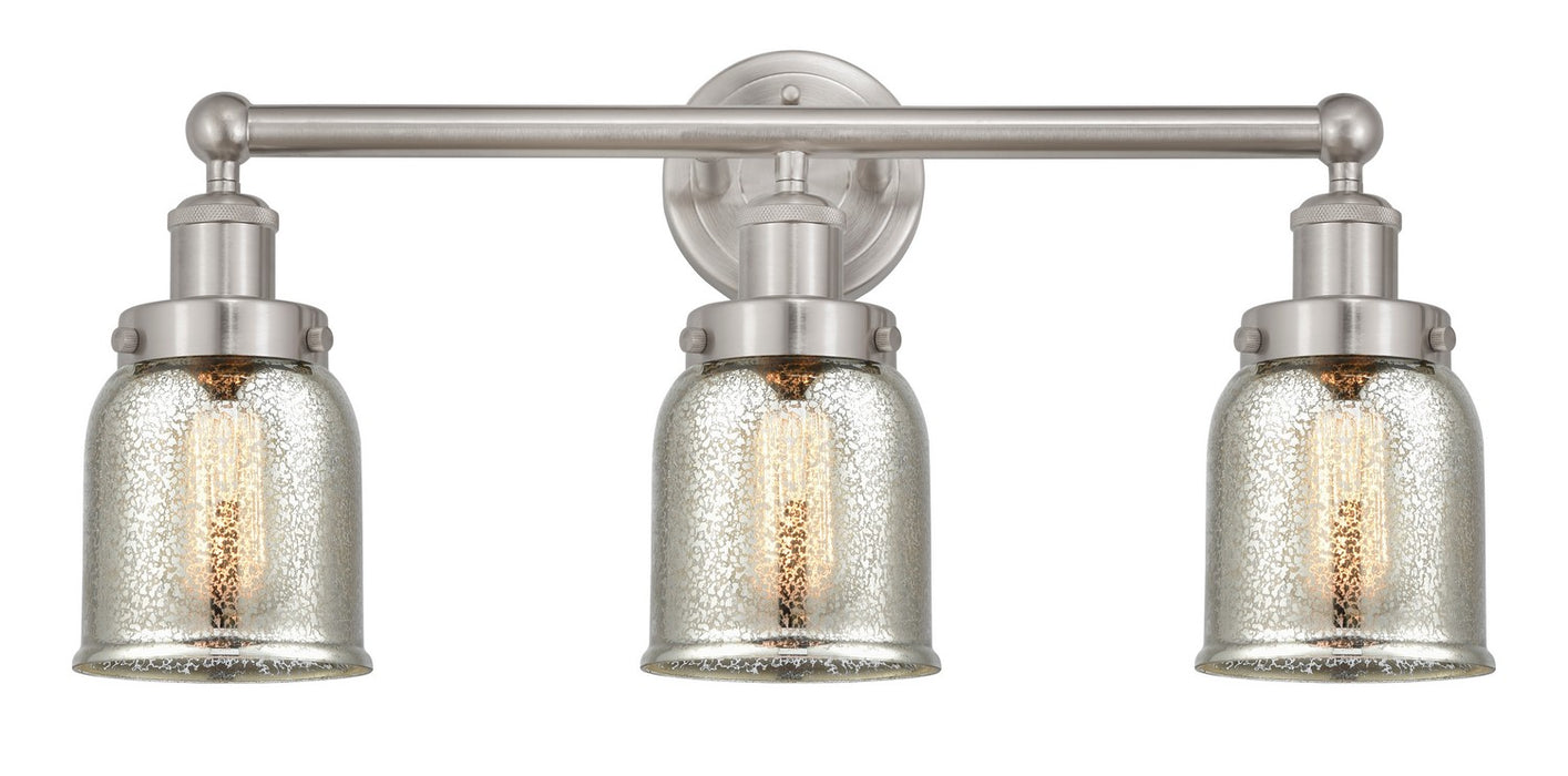 Innovations 616-3W-SN-G58 Three Light Bath Vanity, Brushed Satin Nickel