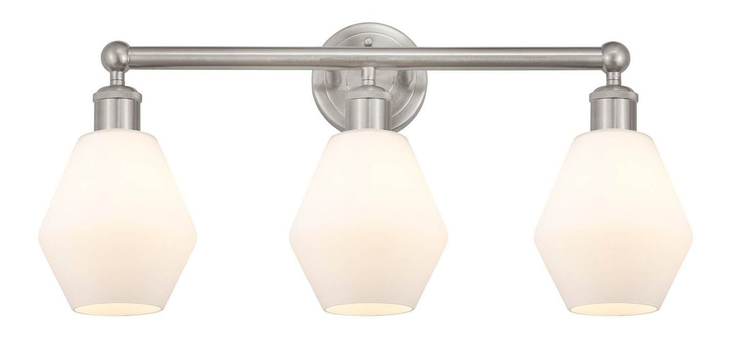 Innovations 616-3W-SN-G651-6 Three Light Bath Vanity, Brushed Satin Nickel