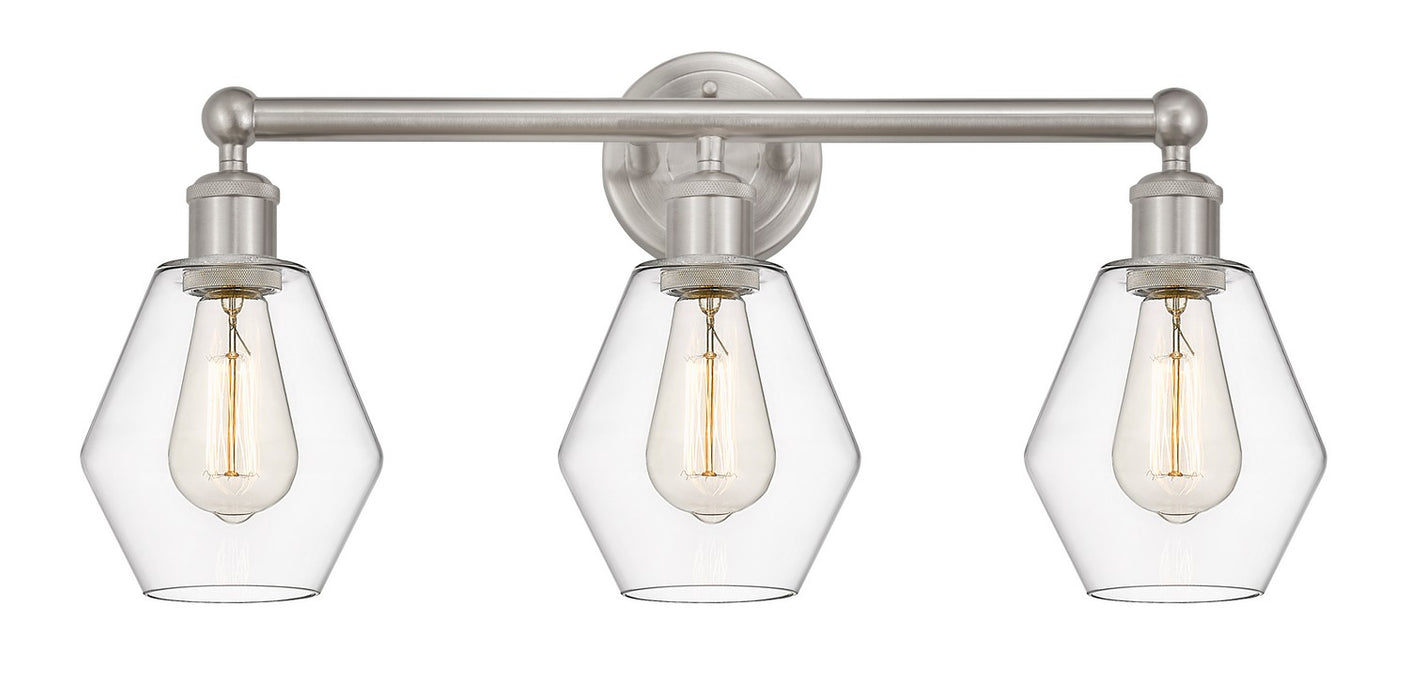 Innovations 616-3W-SN-G652-6 Three Light Bath Vanity, Brushed Satin Nickel