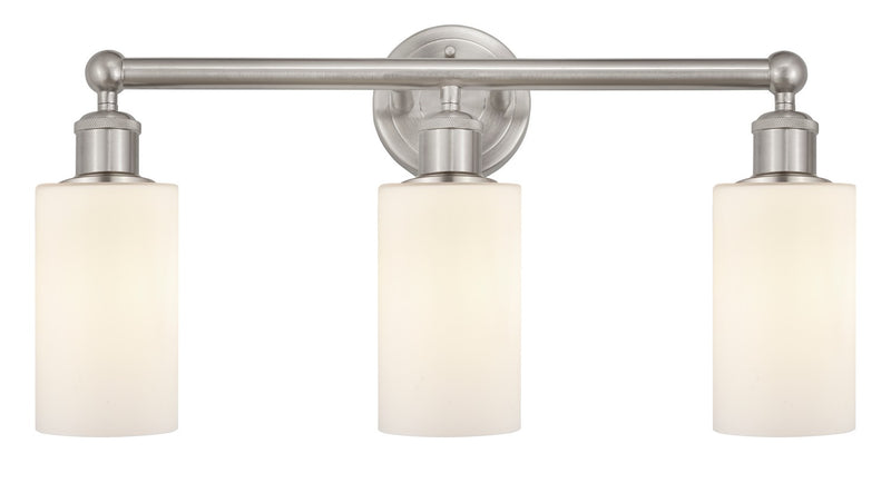 Innovations 616-3W-SN-G801 Three Light Bath Vanity, Brushed Satin Nickel