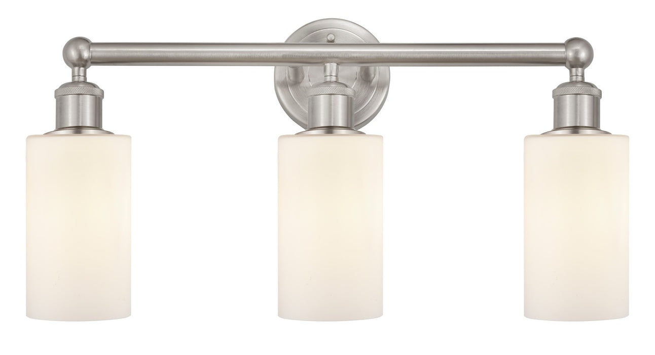 Innovations 616-3W-SN-G801 Three Light Bath Vanity, Brushed Satin Nickel