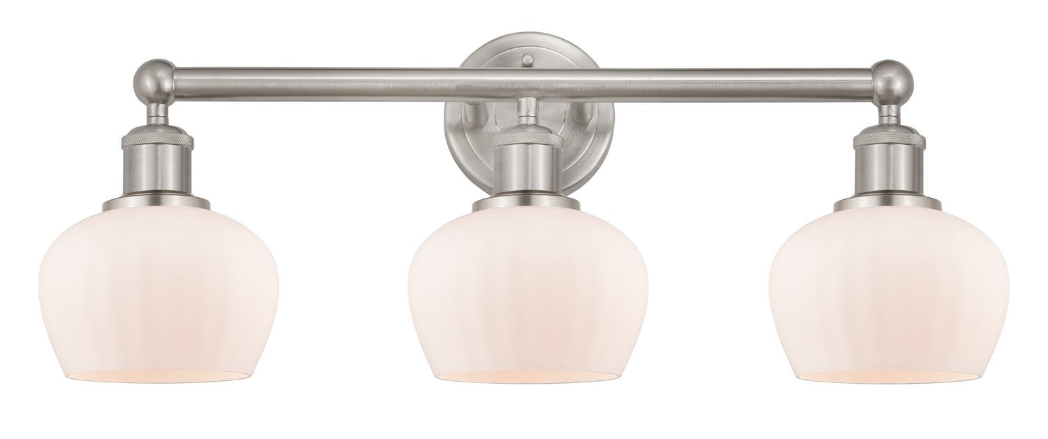 Innovations 616-3W-SN-G91 Three Light Bath Vanity, Brushed Satin Nickel