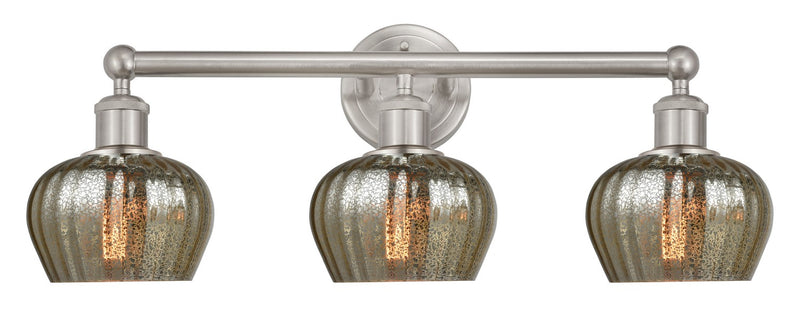 Innovations 616-3W-SN-G96 Three Light Bath Vanity, Brushed Satin Nickel
