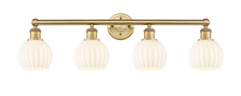Innovations 616-4W-BB-G1217-6WV LED Bath Vanity, Brushed Brass