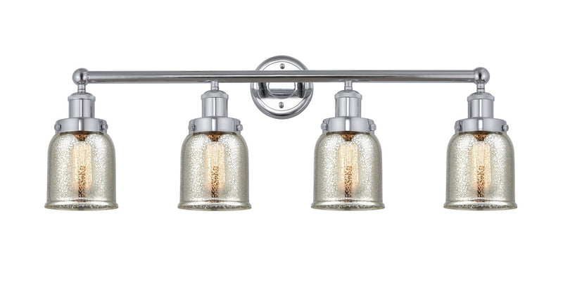 Innovations 616-4W-PC-G58 Four Light Bath Vanity, Polished Chrome
