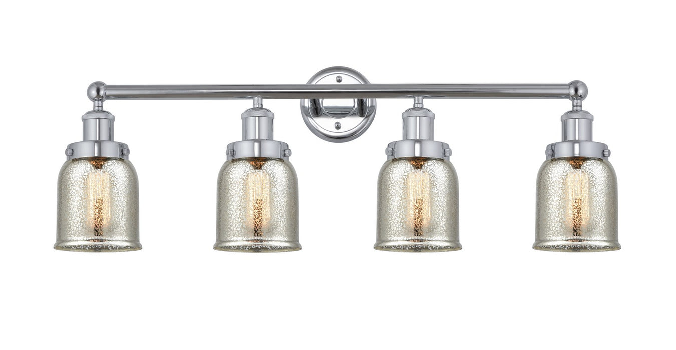 Innovations 616-4W-PC-G58 Four Light Bath Vanity, Polished Chrome