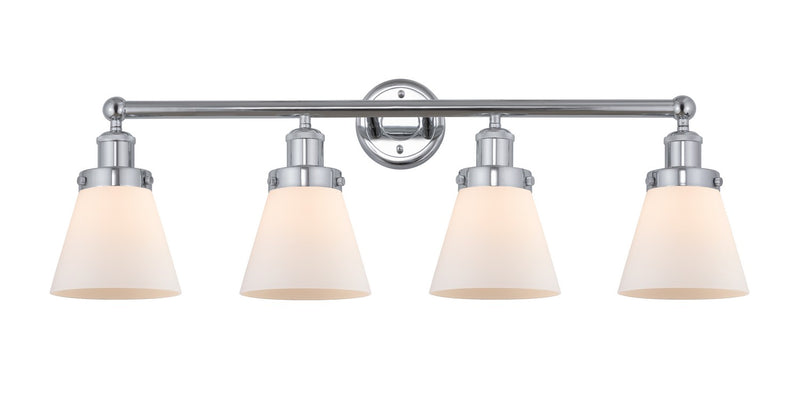 Innovations 616-4W-PC-G61 Four Light Bath Vanity, Polished Chrome