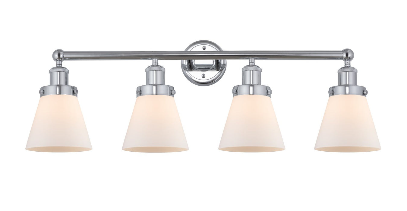 Innovations 616-4W-PC-G61 Four Light Bath Vanity, Polished Chrome