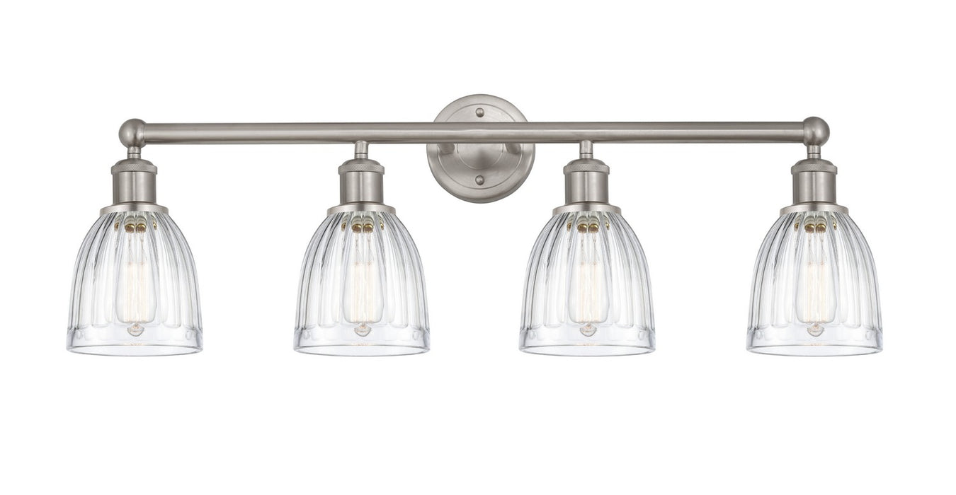 Innovations 616-4W-SN-G442 Four Light Bath Vanity, Brushed Satin Nickel