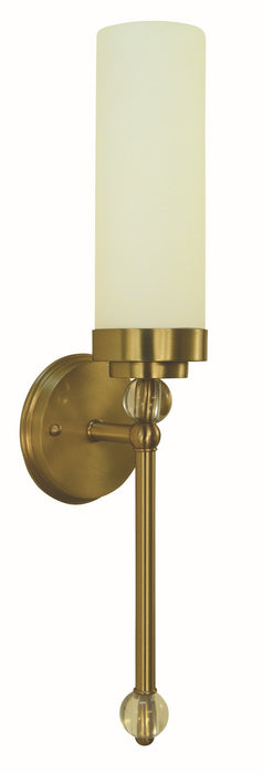 Framburg 5881 BR One Light Bath Sconce, Brushed Brass