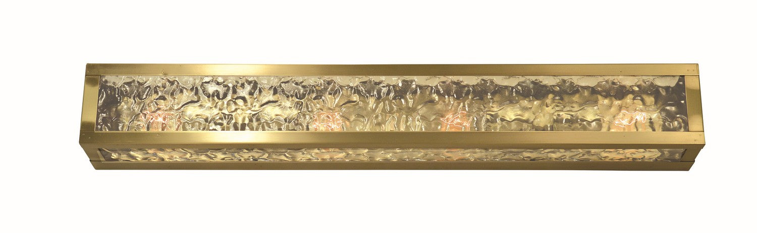 Framburg 5893 BR Three Light Bath Sconce, Brushed Brass