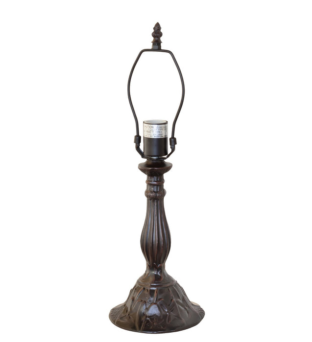 Meyda Tiffany 267038 One Light Table Lamp, Mahogany Bronze