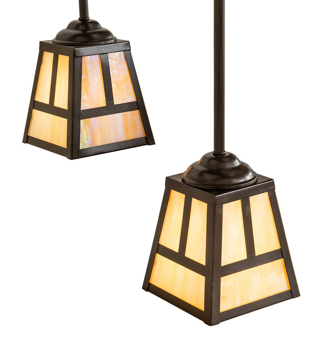 Meyda Tiffany 267119 Nine Light Chandelier, Oil Rubbed Bronze & Craftsman Brown