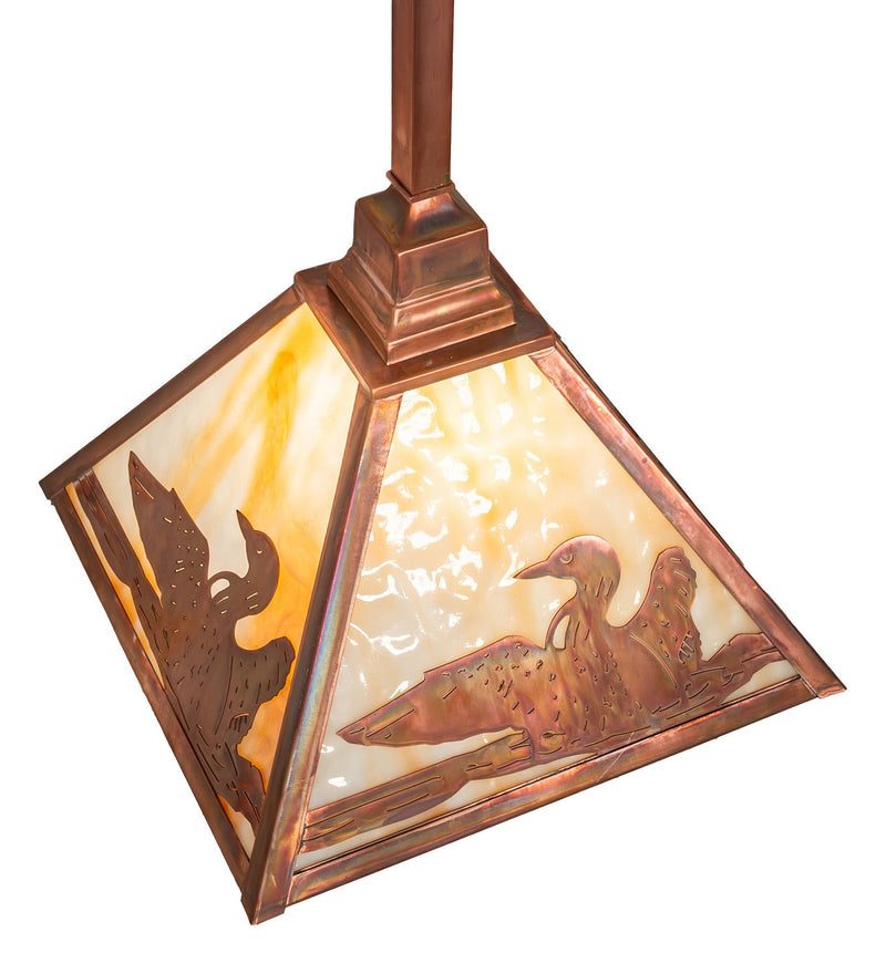 Meyda Tiffany 268590 One Light Pendant, Vintage Copper