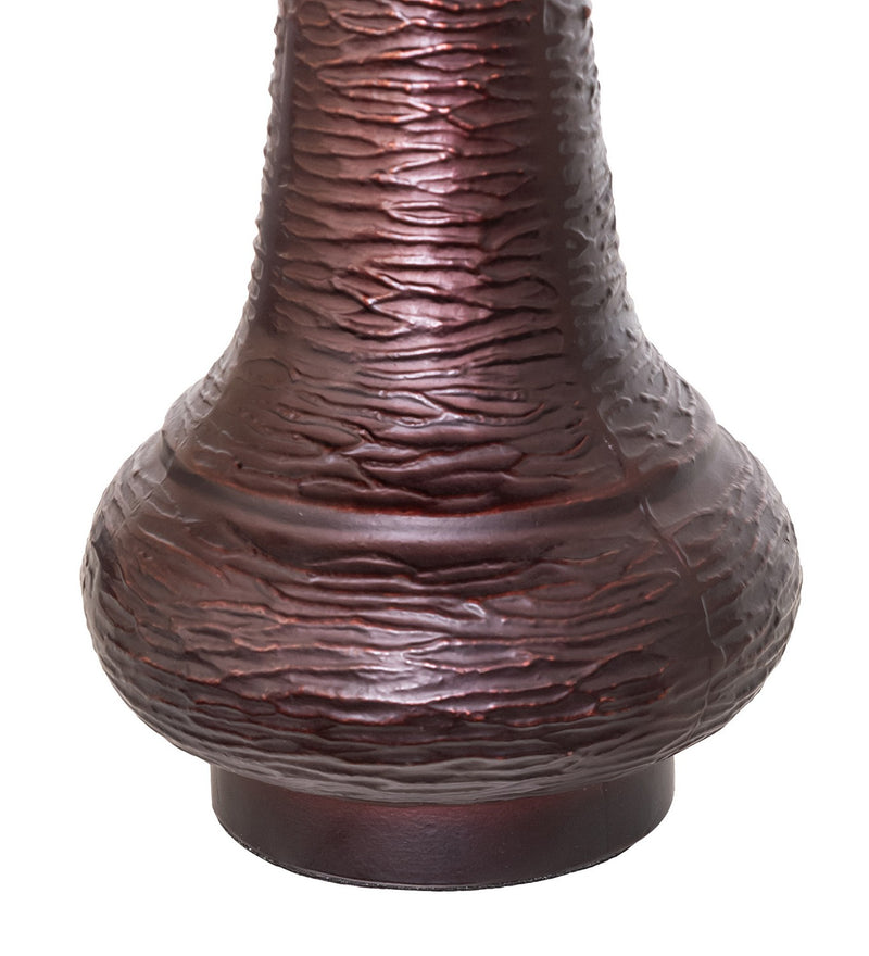 Meyda Tiffany 269286 One Light Table Base, Mahogany Bronze