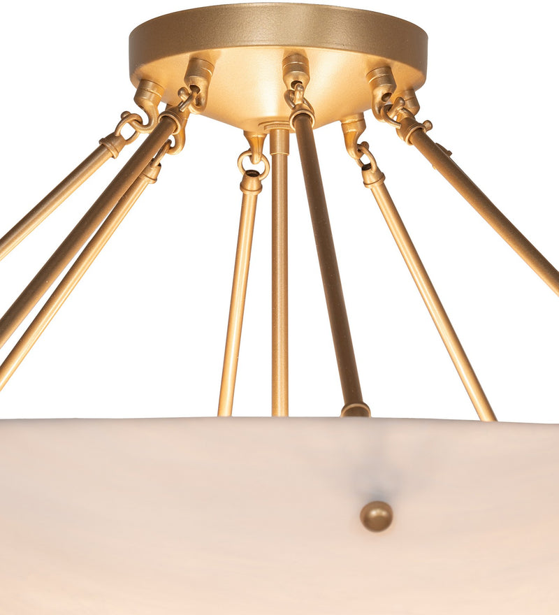 Meyda Tiffany 269646 Eight Light Pendant, Gold Metallic