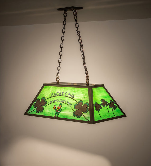 Meyda Tiffany 270501 Six Light Pendant, Antique Copper