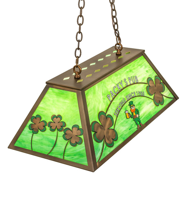 Meyda Tiffany 270501 Six Light Pendant, Antique Copper