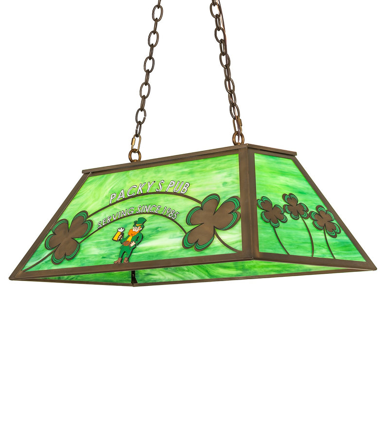 Meyda Tiffany 270501 Six Light Pendant, Antique Copper